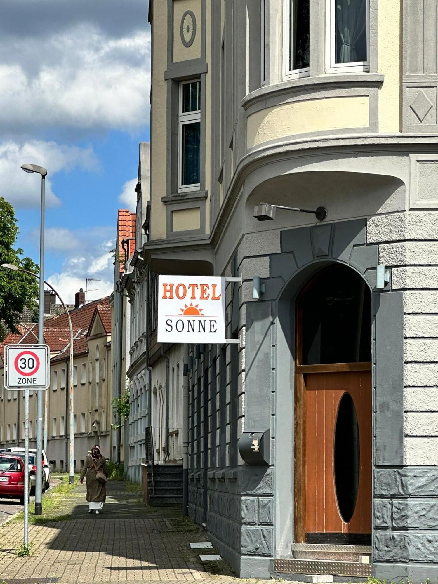 Sonne Hotel Херне Экстерьер фото